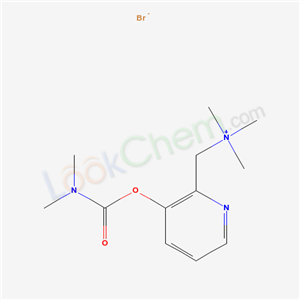 [3-(dimethylcarbamoyloxy)pyridin-2-yl]methyl-trimethylazanium bromide