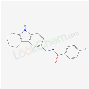 4-bromo-N-(6,7,8,9-tetrahydro-5H-carbazol-3-ylmethyl)benzamide