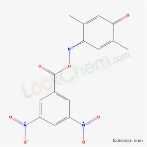 Molecular Structure of 6938-32-5 (2,5-dimethylcyclohexa-2,5-diene-1,4-dione O-[(3,5-dinitrophenyl)carbonyl]oxime)