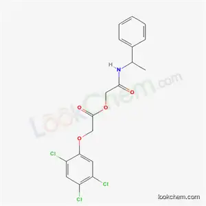 2-Oxo-2-[(1-phenylethyl)amino]ethyl (2,4,5-trichlorophenoxy)acetate