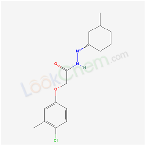 2-(4-chloro-3-methyl-phenoxy)-N-[(3-methylcyclohexylidene)amino]acetamide