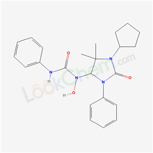 1-(1-cyclopentyl-5,5-dimethyl-2-oxo-3-phenyl-imidazolidin-4-yl)-1-hydroxy-3-phenyl-urea