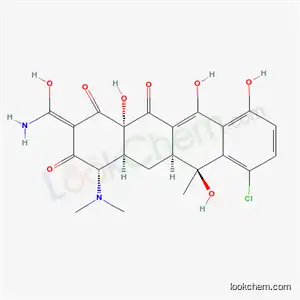 Molecular Structure of 7220-97-5 (CHLORTETRACYCLINE BISULFATE)