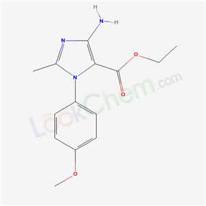 ethyl 5-amino-3-(4-methoxyphenyl)-2-methyl-imidazole-4-carboxylate