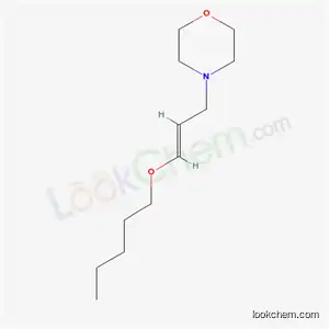 Molecular Structure of 7148-25-6 (4-[3-(Pentyloxy)-2-propenyl]morpholine)