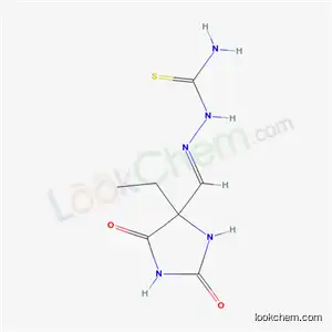 Molecular Structure of 7146-44-3 ([(4-ethyl-2,5-dioxo-imidazolidin-4-yl)methylideneamino]thiourea)
