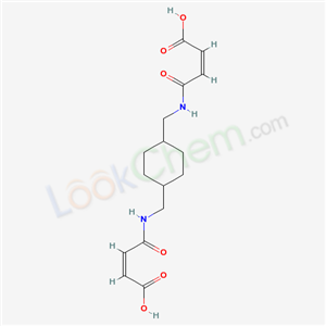 (Z)-3-[[4-[[[(Z)-3-carboxyprop-2-enoyl]amino]methyl]cyclohexyl]methylcarbamoyl]prop-2-enoic acid cas  66421-54-3
