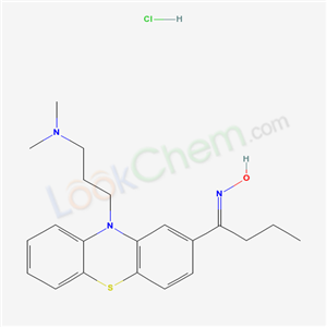3-{2-[(1E)-N-hydroxybutanimidoyl]-10H-phenothiazin-10-yl}-N,N-dimethylpropan-1-amine hydrochloride (1:1)