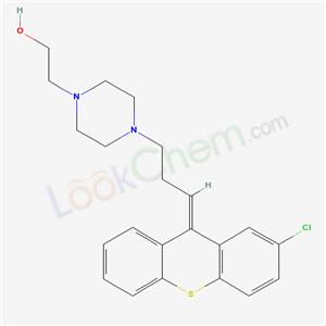 2-[4-[(3Z)-3-(2-chlorothioxanthen-9-ylidene)propyl]piperazin-1-yl]ethanol dihydrochloride cas  58045-23-1