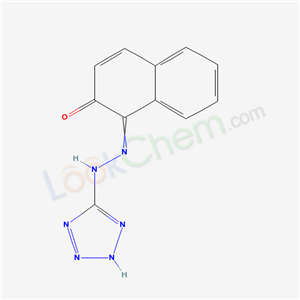 1-(2H-tetrazol-5-ylhydrazinylidene)naphthalen-2-one cas  53072-56-3