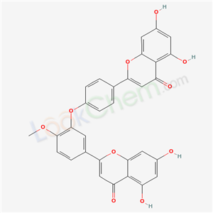 Ochnaflavone 4'-methyl ether CAS No:49619-87-6