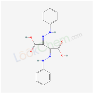 (2E,3E)-2,3-bis(phenylhydrazinylidene)butanedioic acid cas  549-94-0