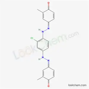 Molecular Structure of 4998-23-6 (4,4'-[(chloro-p-phenylene)bis(azo)]di-o-cresol)