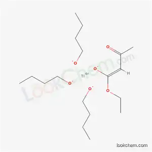 Molecular Structure of 15743-93-8 (butan-1-olate; (Z)-1-ethoxy-3-oxo-but-1-en-1-olate; titanium(+4) cation)