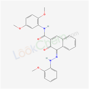 2-NAPHTHALENECARBOXAMIDE,N-(2,5-DIMETHOXYPHENYL)-3-HYDROXY-4-[(2-METHOXYPHENYL)AZO]-