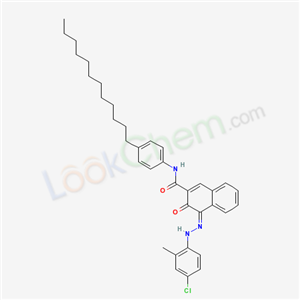 2-NAPHTHALENECARBOXAMIDE,4-[(4-CHLORO-2-METHYLPHENYL)AZO]-N-(4-DODECYLPHENYL)-3-HYDROXY-