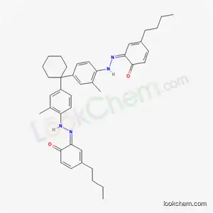 Phenol, 2,2'-[cyclohexylidenebis[(2-methyl-4,1-phenylene)azo]]bis[4-butyl-