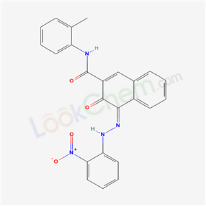 2-NAPHTHALENECARBOXAMIDE,3-HYDROXY-N-(2-METHYLPHENYL)-4-[(2-NITROPHENYL)AZO]-