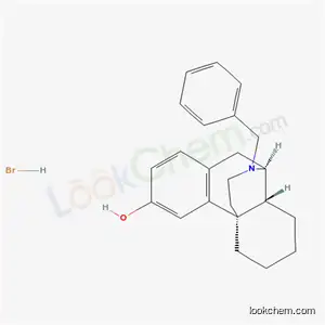 Molecular Structure of 63732-44-5 (17-benzylmorphinan-3-ol hydrobromide)