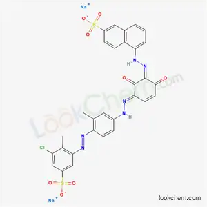 Molecular Structure of 8003-78-9 (disodium (5or8)-[[3-[[4-[(3-chloro-2-methyl-5-sulphonatophenyl)azo]-3-methylphenyl]azo]-2,6-dihydroxyphenyl]azo]naphthalene-2-sulphonate)