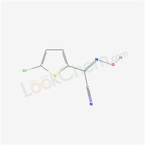 2-Thiopheneacetonitrile, 5-chloro-alpha-(hydroxyimino)-