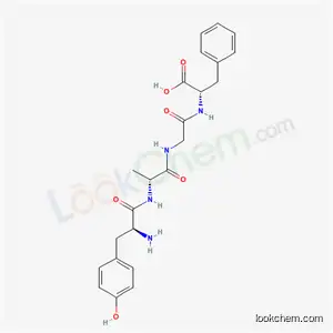 Molecular Structure of 67706-17-6 (tyrosyl-alanyl-glycyl-phenylalanine)