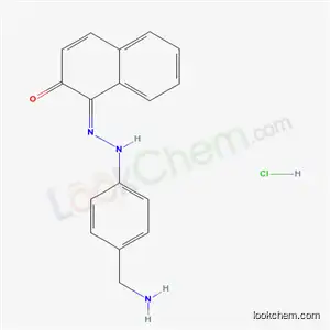 (1Z)-1-{2-[4-(aminomethyl)phenyl]hydrazinylidene}naphthalen-2(1H)-one hydrochloride (1:1)