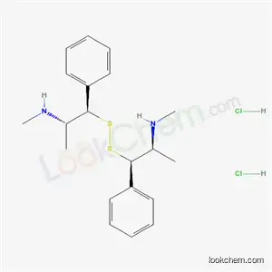 Molecular Structure of 2088-14-4 ((1R,2S)-N-methyl-1-[(1R,2S)-2-methylamino-1-phenyl-propyl]disulfanyl-1-phenyl-propan-2-amine dihydrochloride)