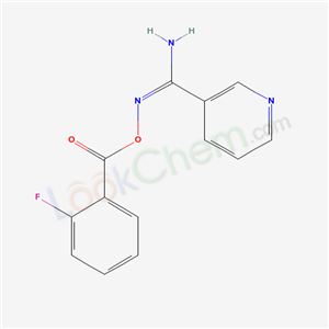 [(amino-pyridin-3-yl-methylidene)amino] 2-fluorobenzoate