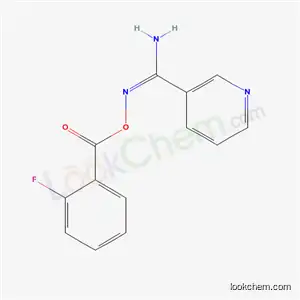 N'-[(2-fluorobenzoyl)oxy]-3-pyridinecarboximidamide