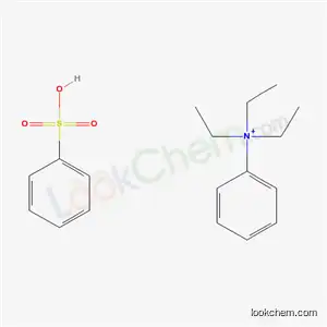 Molecular Structure of 84434-16-2 (N,N,N-triethylanilinium phenylsulphonate)