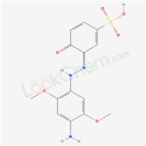 3-[(4-AMINO-2,5-DIMETHOXYPHENYL)AZO]-4-HYDROXYBENZENESULFONIC ACID