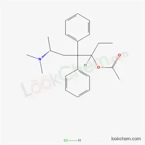Molecular Structure of 61443-60-5 (BetacetylMethadol Hydrochloride)
