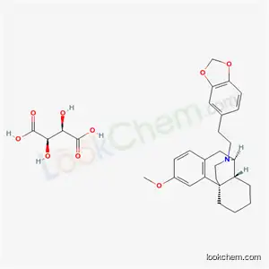 (-)-3-Methoxy-17-(3,4-methylenedioxy)phenethylmorphinan tartrate