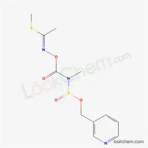 Molecular Structure of 84384-88-3 (methyl (1E)-N-({methyl[(pyridin-3-ylmethoxy)sulfinyl]carbamoyl}oxy)ethanimidothioate)