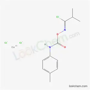 calcium;[(Z)-(1-chloro-2-methylpropylidene)amino] N-(4-methylphenyl)carbamate;dichloride
