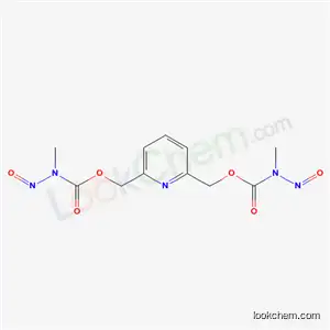 Molecular Structure of 71799-98-9 (pyridine-2,6-diyldimethanediyl bis[methyl(nitroso)carbamate])