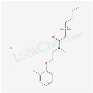 butyl-[[methyl-[2-(2-methylphenoxy)ethyl]carbamoyl]methyl]azanium chloride