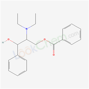 [2-(diethylamino)-3-hydroxy-3-phenylpropyl] benzoate