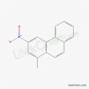 Molecular Structure of 80191-44-2 (1-methyl-3-nitrophenanthrene)