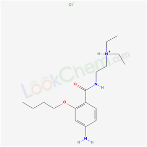 2-[(4-amino-2-butoxybenzoyl)amino]ethyl-diethylazanium chloride