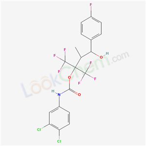 [1,1,1-trifluoro-4-(4-fluorophenyl)-4-hydroxy-3-methyl-2-(trifluoromethyl)butan-2-yl] N-(3,4-dichlorophenyl)carbamate