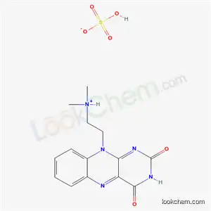 Molecular Structure of 101652-11-3 (10-(2-(DIMETHYLAMINO)ETHYL)ISOALLOXAZINE SULFATE			)