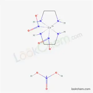 Molecular Structure of 14240-12-1 (TRANS-DINITROBIS(ETHYLENEDIAMINE)COBALT&)
