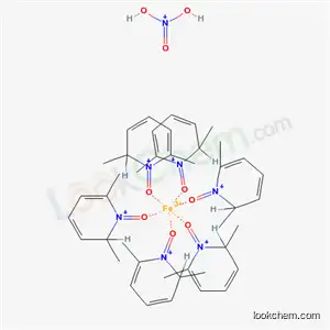 Molecular Structure of 38337-65-4 (pyridinium, 1,2-dihydro-2,6-dimethyl-1-oxo- dihydroxyoxoammonium (6:1), iron(3+) salt)