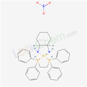 (1,2-BIS(DIPHENYLPHOSPHINO)ETHANE)(CIS-1,2-DIAMINOCYCLOHEXANE)PLATINUM (II)CAS
