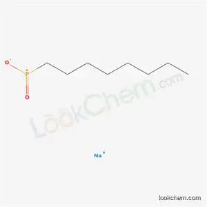 Phosphinic acid, octyl-, monosodium salt