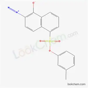 Molecular Structure of 82758-41-6 (m-tolyl 6-diazo-5,6-dihydro-5-oxonaphthalene-1-sulphonate)
