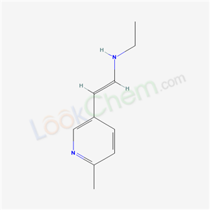 (Z)-N-Ethyl-2-(6-methyl-3-pyridyl)vinylamine