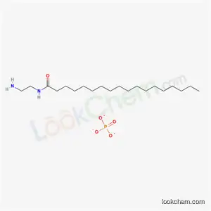 Molecular Structure of 100021-81-6 (N-(2-Aminoethyl)stearamide phosphate)